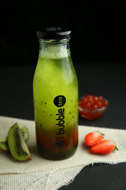 Kiwi Lemon Fizz With Poping Boba