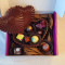 Solid Dark Chocolate Box W/8 Truffles