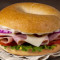 Deli-Schinken-Schweizer Sandwich