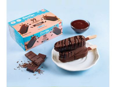 Chocoholic Eisriegel Mit Dunkler Schokolade Im Multipack, 4 X 55 Ml