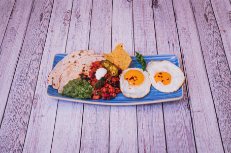 Eggs on Mexican veggies Meal Deal