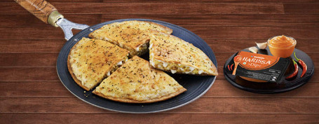 Paratha-Pizza-Kombinationen: Paneer Harissa