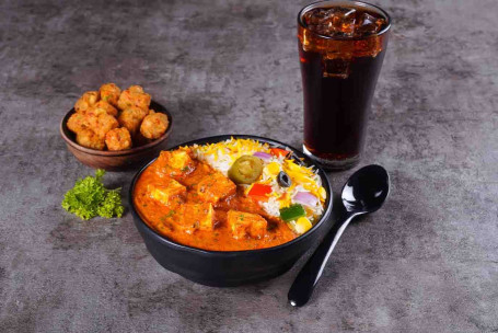 Paneer Tikka Rice Bowl Super Saver Combo (Für 1 Person)