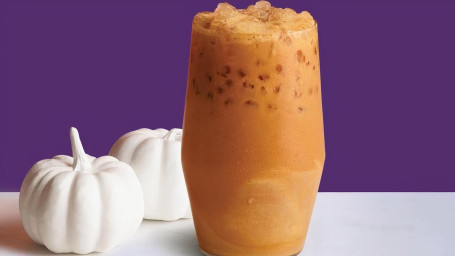 Pumpkin Iced Latte