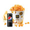 Popcorn-Käse, Große Pepsi Black-Dose