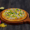 Einfache Gemüsepizza