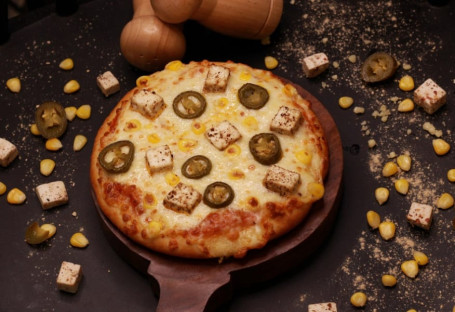 Jalapenos, Zuckermais-Paneer-Pizza