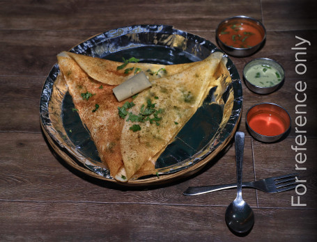 Coconut Onion Masala Dosa