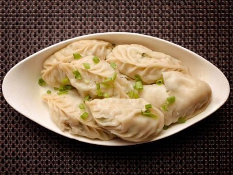 Steamed Chicken Momo [6Pcs]