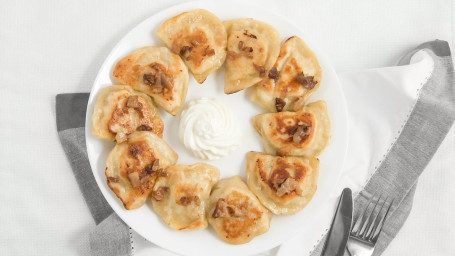 Potato-Bacon-Onion Pierogies (Vareniki)