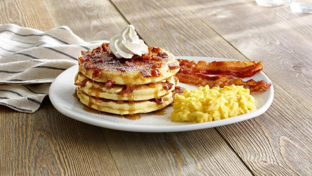 Maple Bacon Pancake Platter