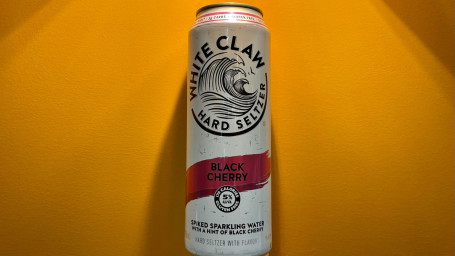 White Claw Black Cherry Hard Seltzer 24 Oz Can