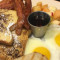 2 Eggs With Bacon, Ham Or Sausage And French Toast (2)