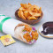 Cheese Melt Paneer Wrap Meal Choco Lava