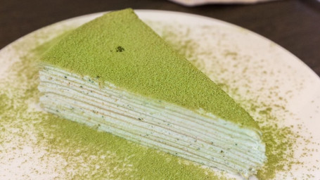 S13. Green Tea Mille Crêpe