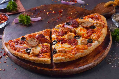 Chicken Maximus Peri Peri Cheese Semizza [Halbe Pizza]