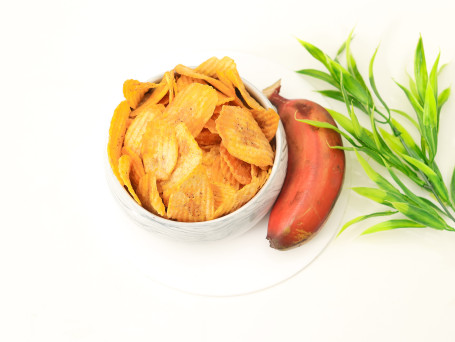 Bio-Zauberchips Aus Roten Bananen, 150 G