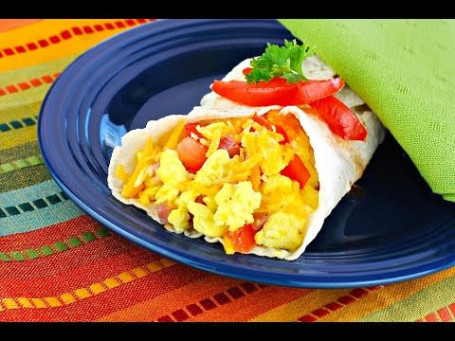 Egg Mexican Wrap