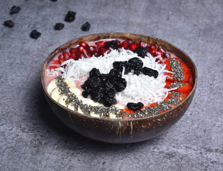 Gemischte Beeren-Smoothie-Bowl