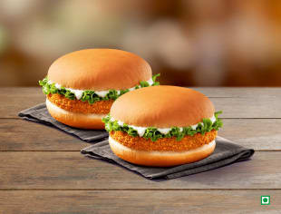 2 X Veg-Krisper-Burger