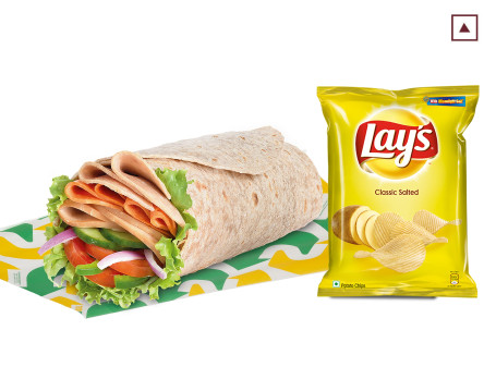 Chips Mit Nicht-Vegetarischer Signature-Wrap-Kombination