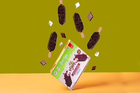 Vegane Riegel Mit Kokos- Und Schokoladenüberzug, Multipack, 4 X 55 Ml