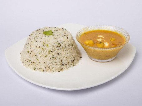 Jeera Rice Chicken Curry