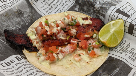 Grilled Adobada Fish Taco