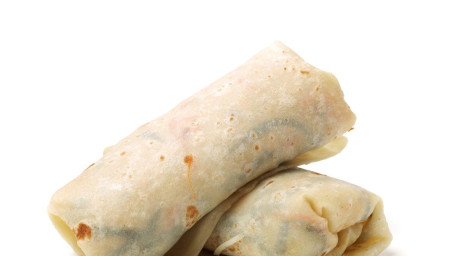 Veggie-Spinat-Pilz-Frühstücks-Burrito