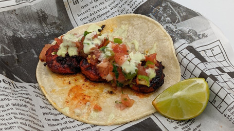 Grilled Adobada Shrimp Taco