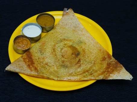 Masala Dosa (Served With Sambhar And Chutney)