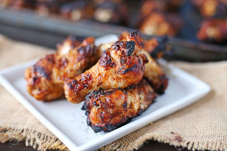 Charcoal Grilled Wings 6 Pcs)