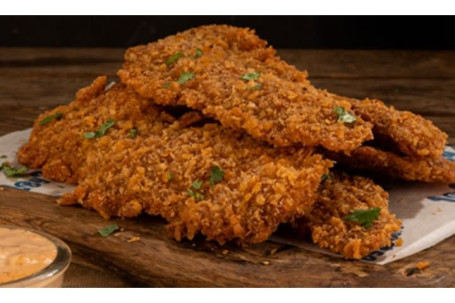 Crunchy Chicken Strips (4 Pcs)