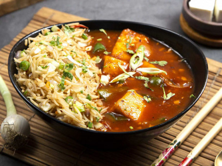 Chilli Paneer Gravy Meal Bowl