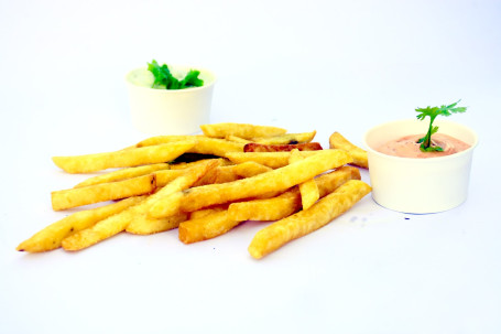 Salted Fries With Dip