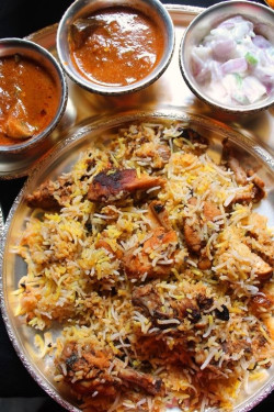 Chicken Bones Curry Biryani