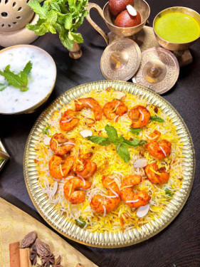 Prawns Masala Biryani