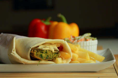 Lebanese Veg Falafel Shawarma