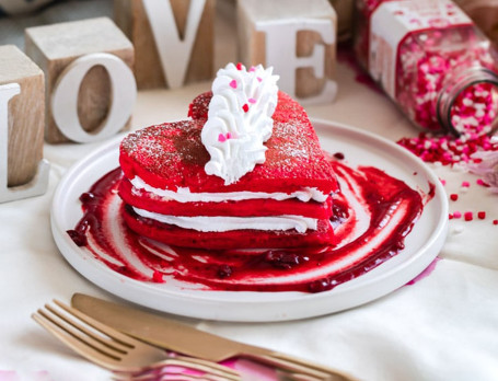 Love And Cheesecakes Red Velvet Pancake