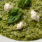 Pesto And Goat Cheese Risotto