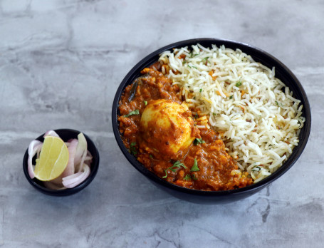 Egg Masala Rice Bowl