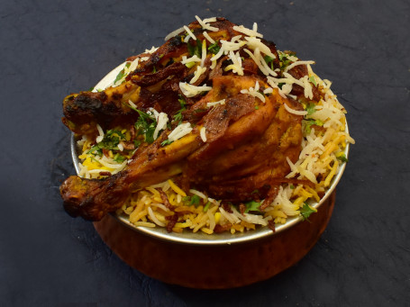 Chicken Tangdi Kebab Biryani