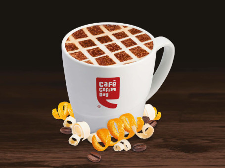 Weißer Schokoladenkönig-Cappuccino