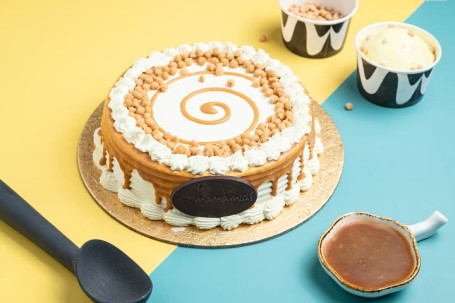 Italienische Butterscotch-Eiscremetorte [1,3 Pfund, 590 G]