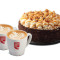 Butter-Scotch-Crunch-Kuchen, Menge 1 Und Cappuccino, Menge 2