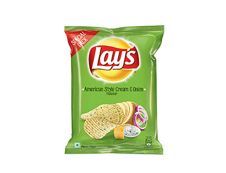 Sahne-Zwiebel-Chips Nach Amerikanischer Art