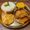 Chicken Bhuna Mini Thali (2 Pcs)