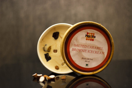 Salted Caramel Brownie Fudge Ice Cream (250 Ml)