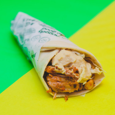 Israeli Chicken Shawarma Wrap