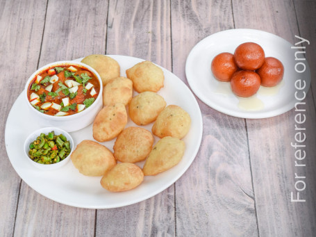 Gulab Jamun (5 Pcs) Club Kachori (10 Pcs) Combo